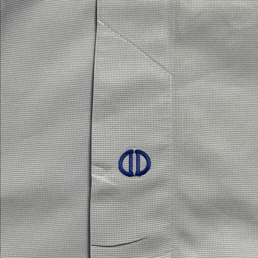 David Donahue Men's Slim Light Blue Shirt - Picture 6 of 12